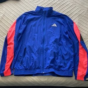 Adidas track windbreaker
